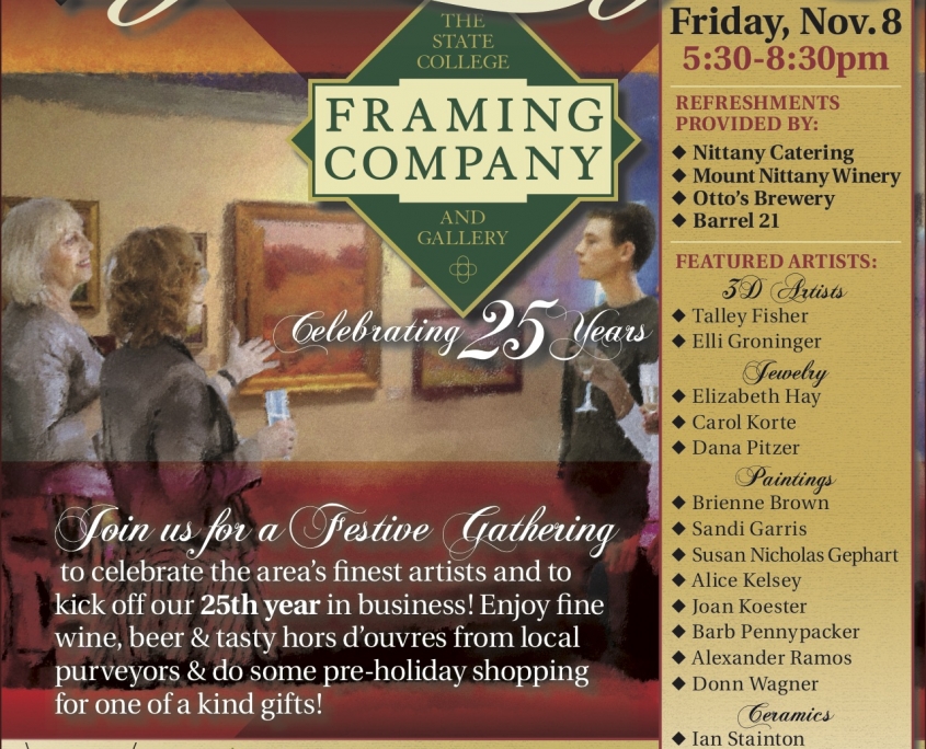 State College Framing Co. & Gallery – Full-service, custom framing shop ...